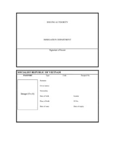 Dịch thuật công chứng hộ chiếu Việt Nam